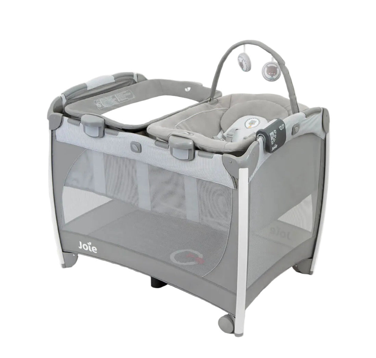 Travel Cot with Bouncer and Changer Joie Excursion Portrait P1402FAPOR000 at Zubaidas