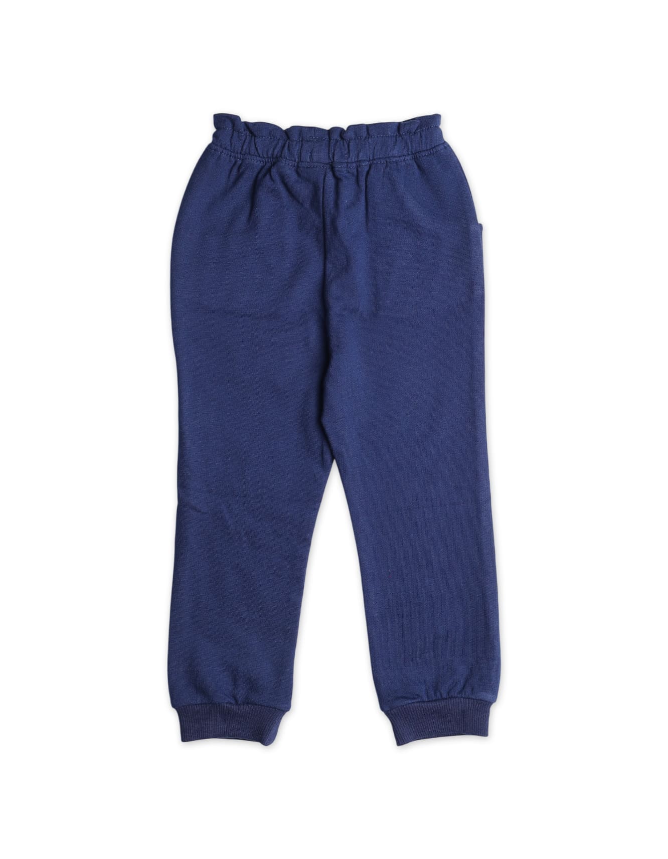 Young Girls Casual Trousers Bambies Front Bow Navy Blue at Zubaidas Official